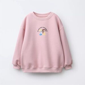 ZARA PRINCESS PRINT DISNEY SWEATSHIRT